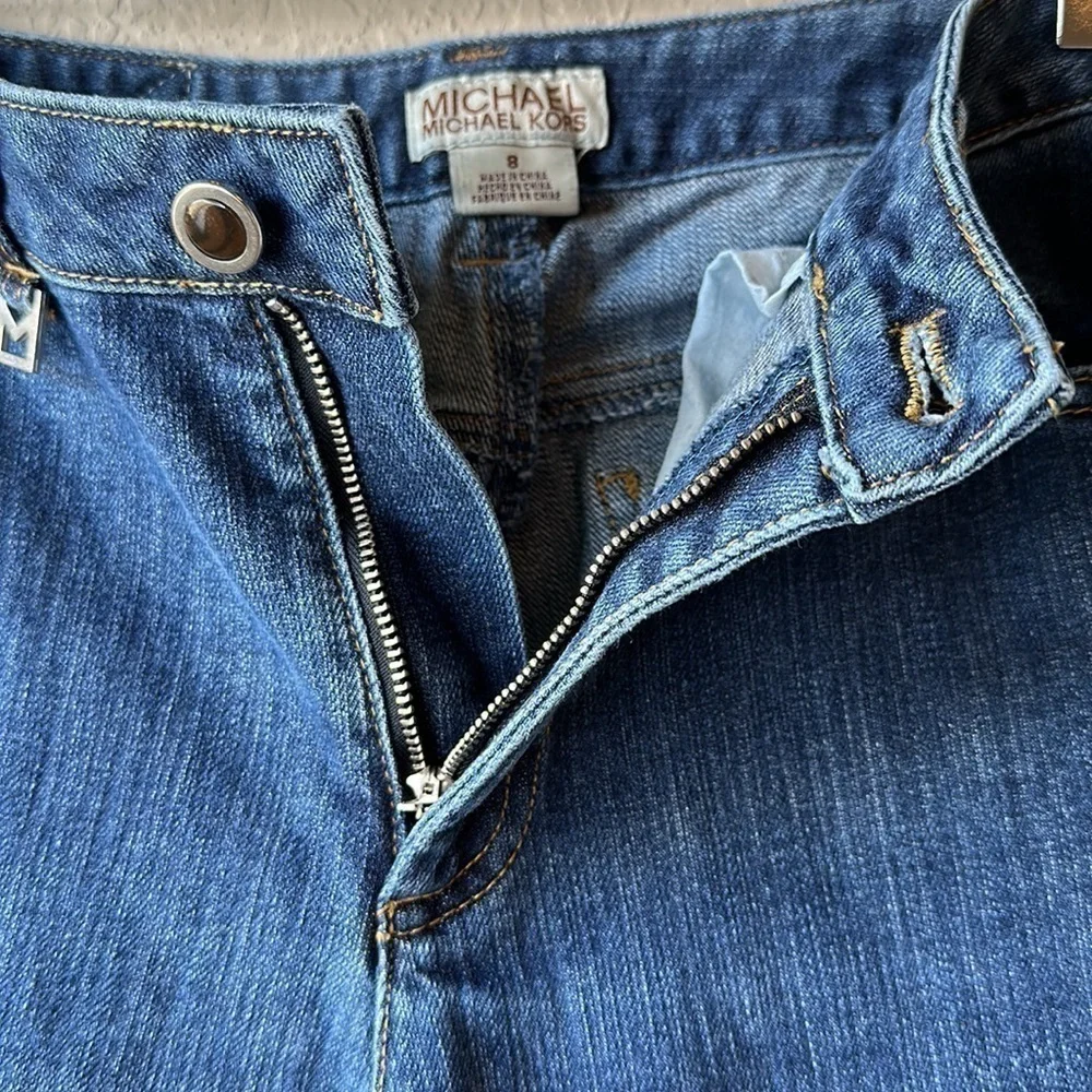 MICHAEL Michael Kors Boot Cut‎ Mid Rise Jeans Size 8
